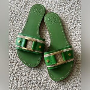 Tory Burch Buckle Slides